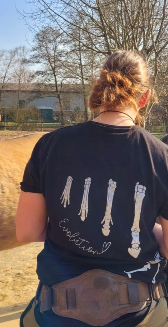 Longshirt mit Rückendruck
